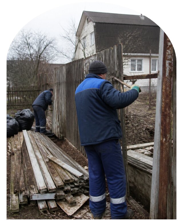 Демонтаж забора в Урюпинске по цене от 4635 р. | Метпроект-Рюп